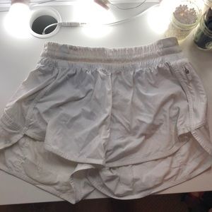 Lululemon white shorts